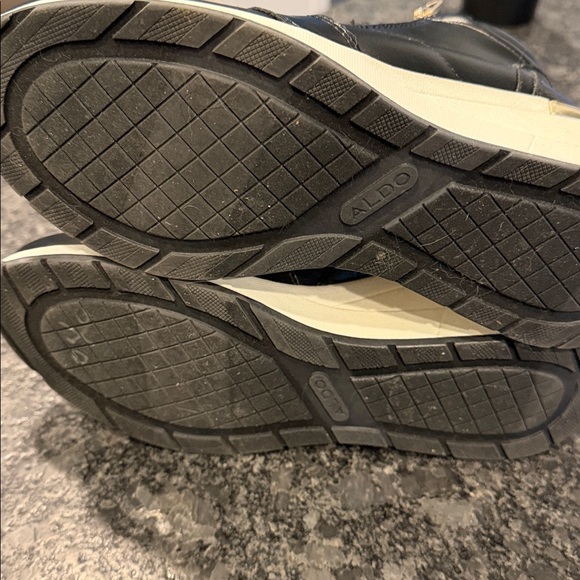 Aldo Black Sneakers with Gold Details - Picture 6 of 6